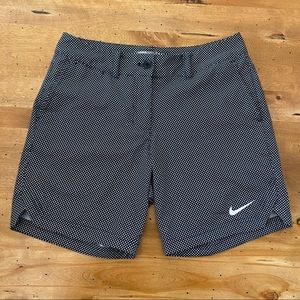 Nike Golf (Sz 6) Polka Dot Bermuda Shorts